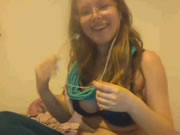 Austrian Girl Striptease On Webcam